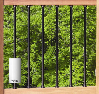 Deckorators Classic Round Aluminum Deck Balusters